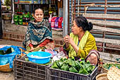 Luang Prabang, Laos - The day market.